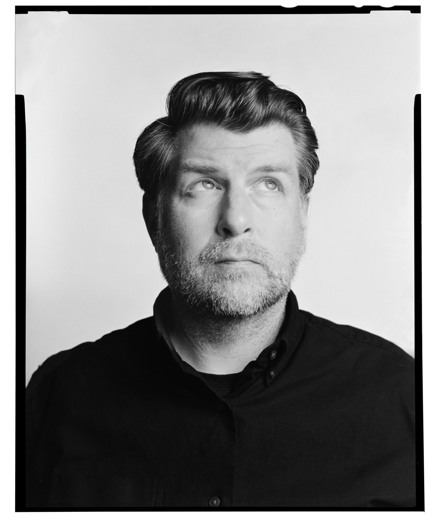 Black and White portrait of Mike Prevette